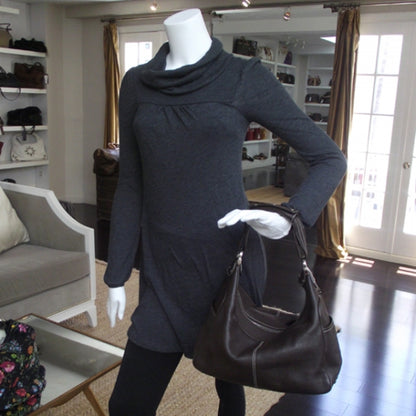 FASHIONPHILE JPTODSLeatherLargeMickyChocolate 2 of 11