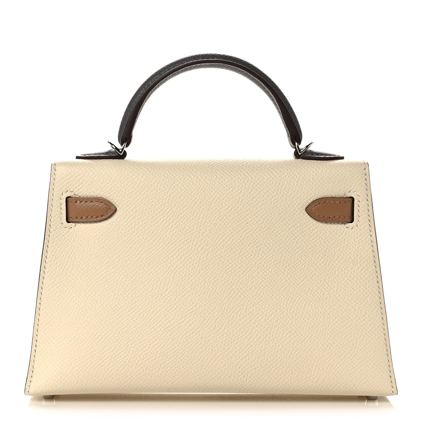 Epsom Mini Kelly Sellier 20 Nata Chai Gris Meyer