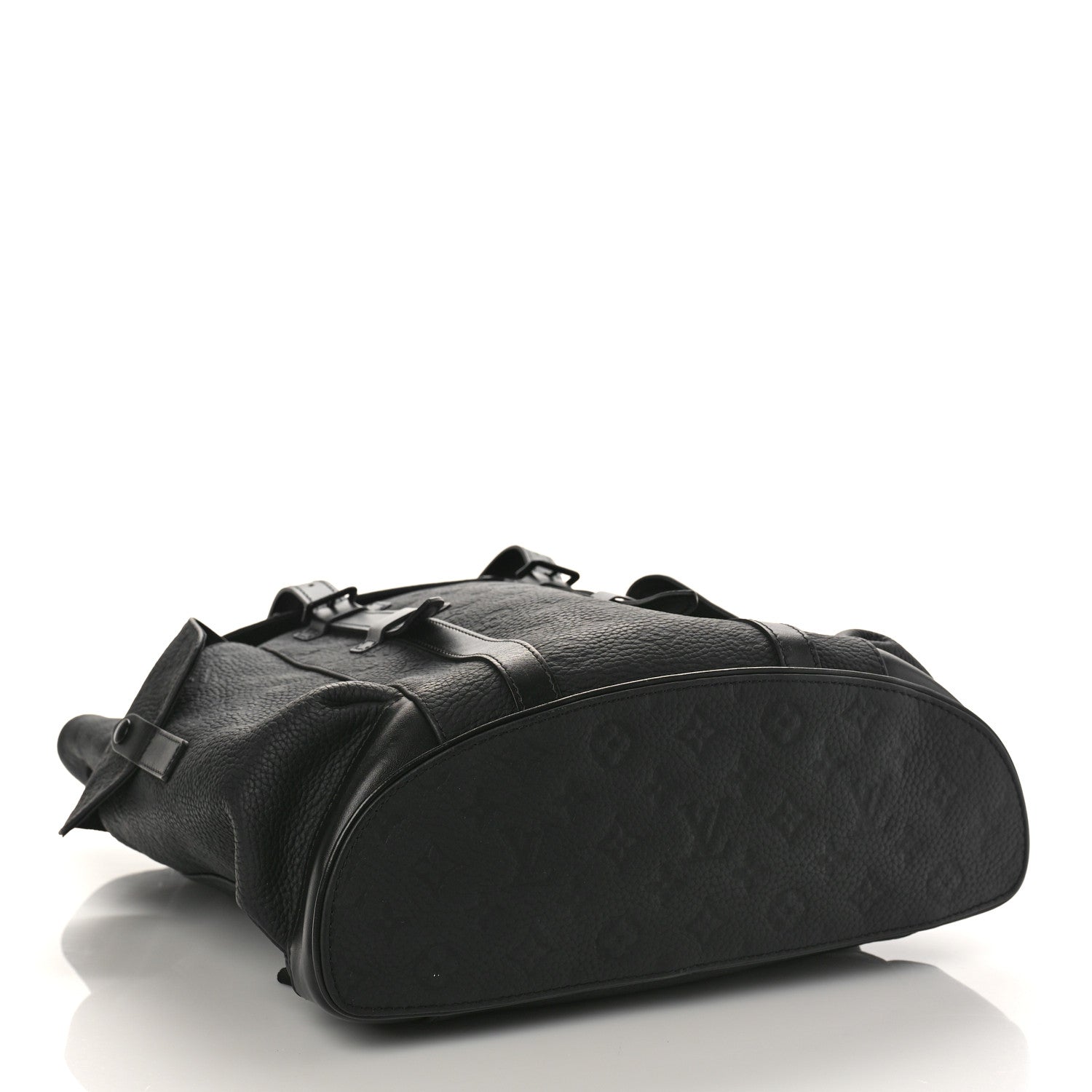 Louis Vuitton Taurillon Monogram Christopher MM Backpack Black 4 of 9