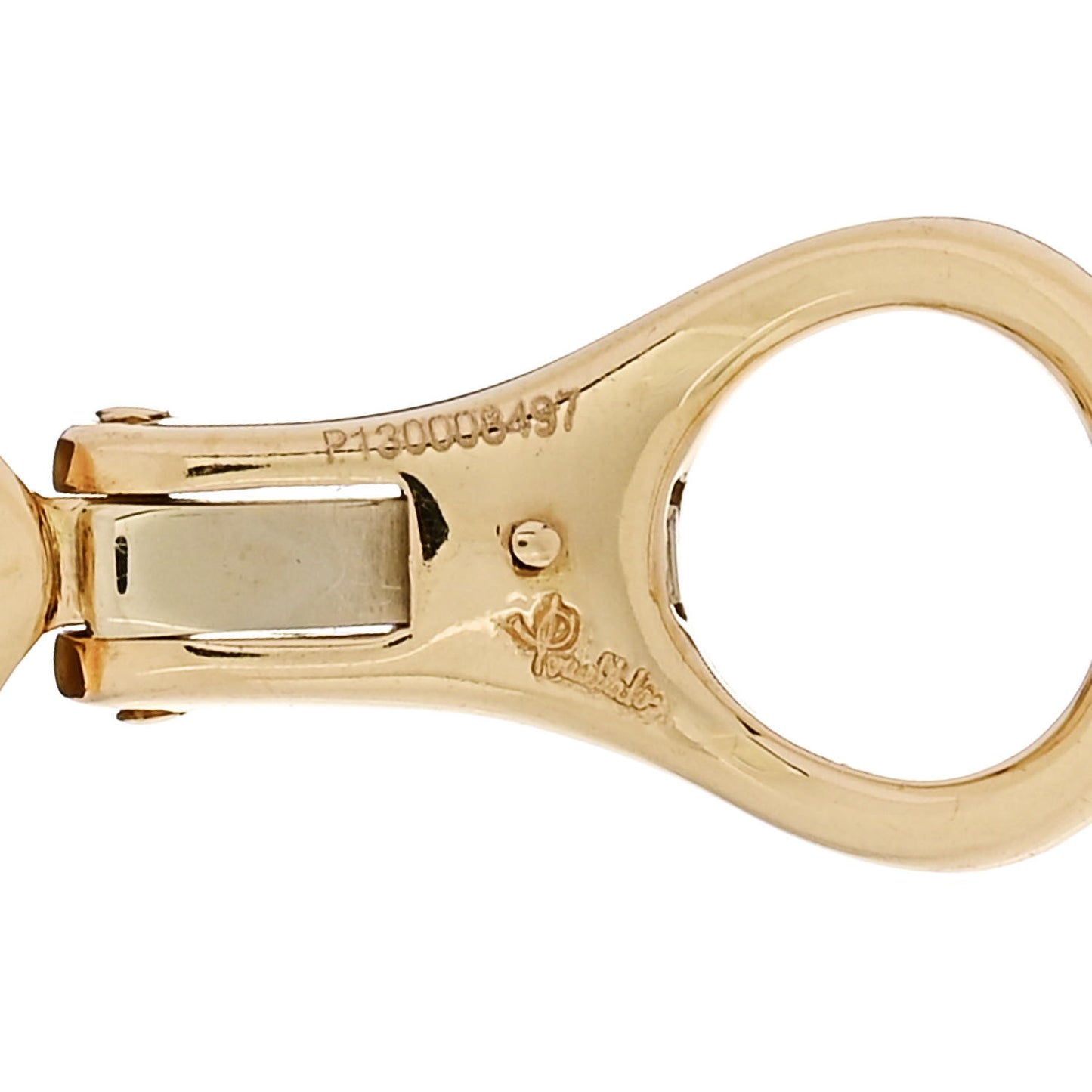 18K Yellow Gold Duna Dome Earrings