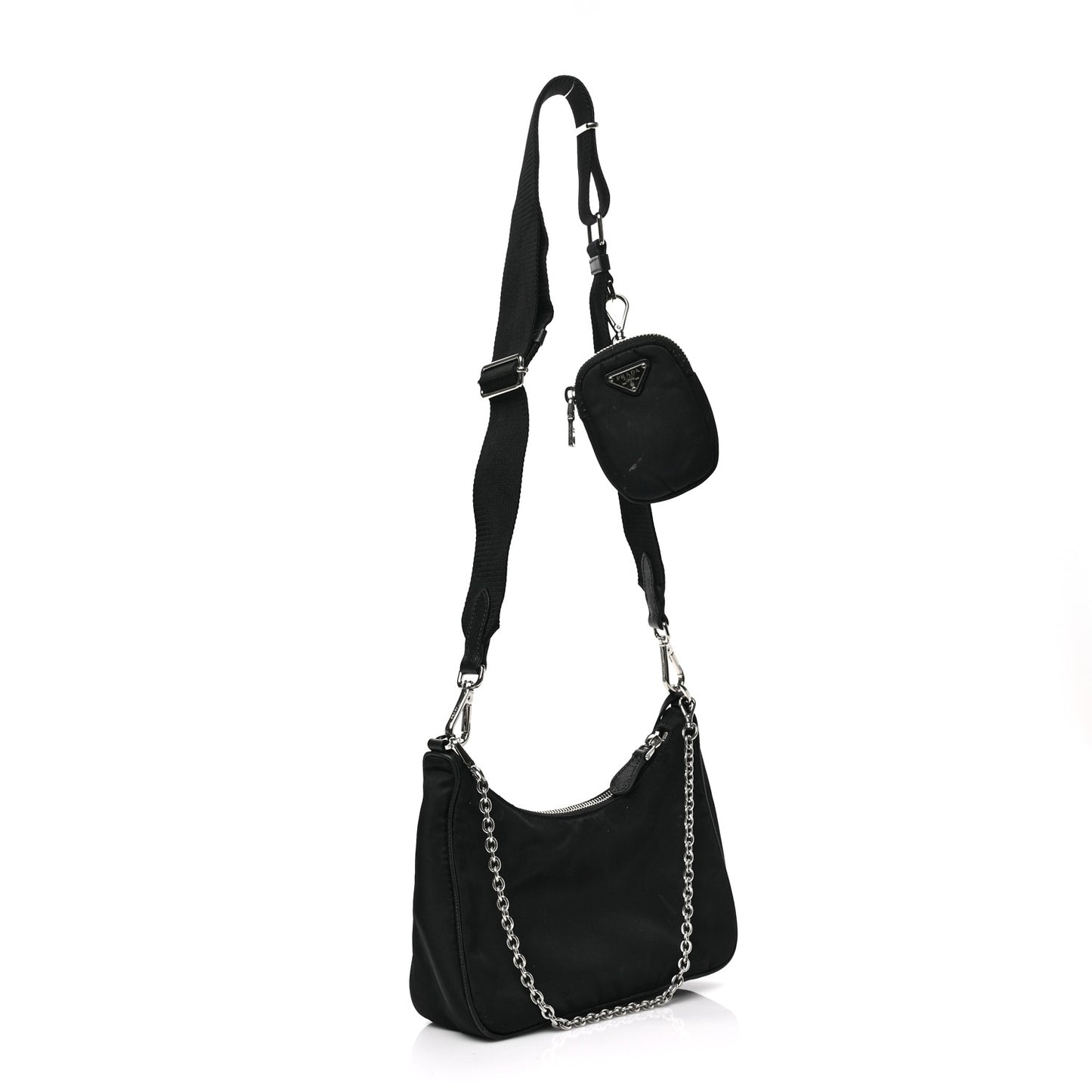 Nylon Re-Edition 2005 Shoulder Bag Black