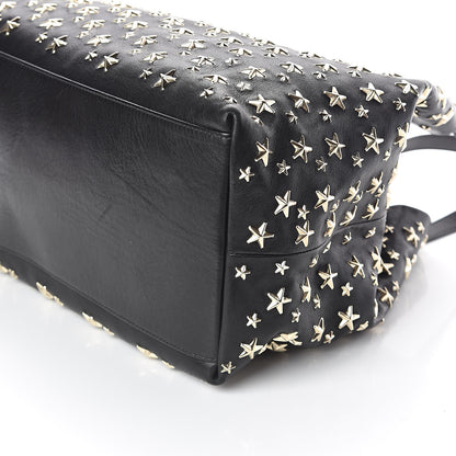 Jimmy Choo Calfskin Sofia Star Studded Tote Black 9 of 9
