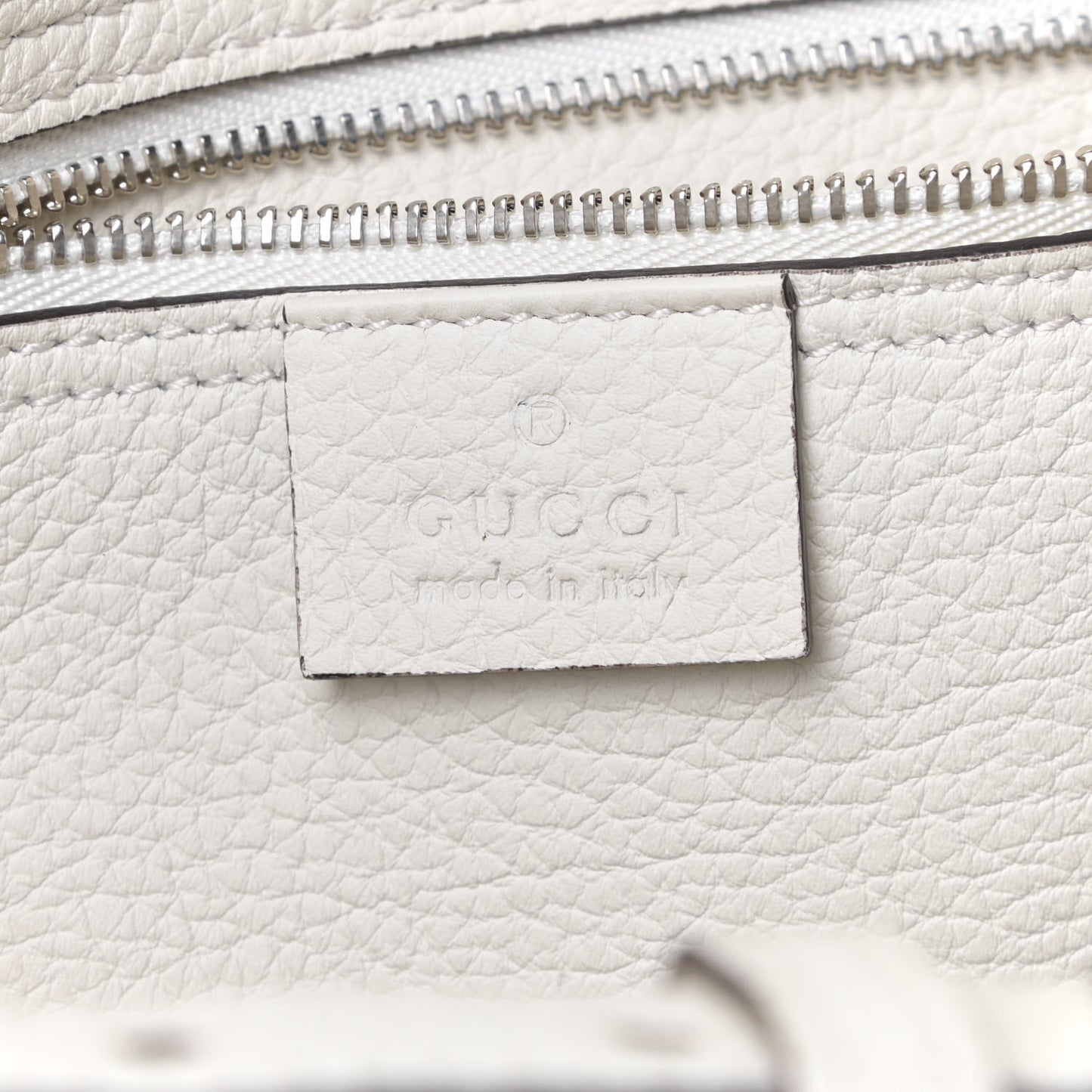 Soft Calfskin Medium Jackie Top Handle Bag Mystic White
