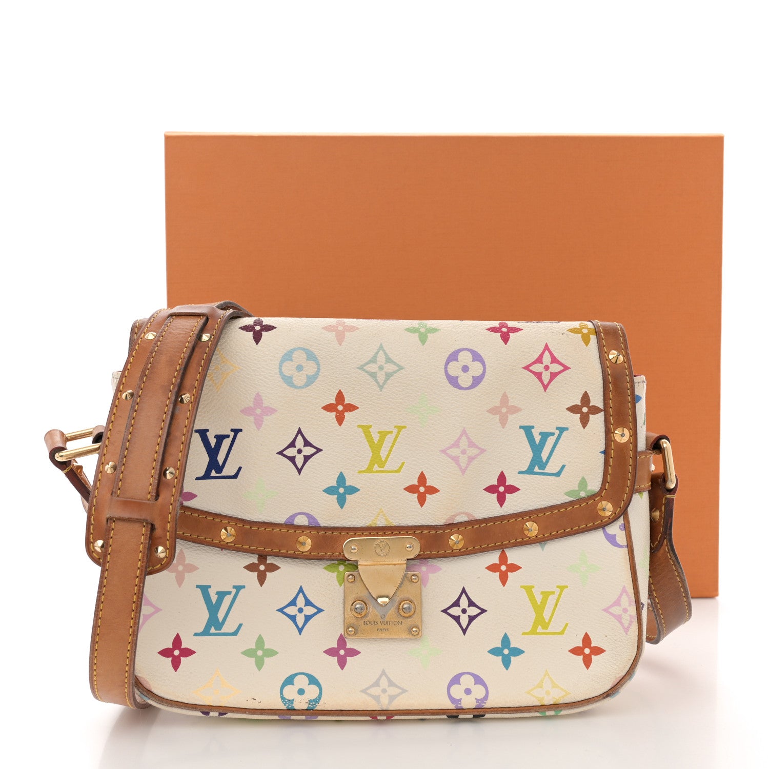 Louis Vuitton Monogram Multicolor Sologne White 18 of 18