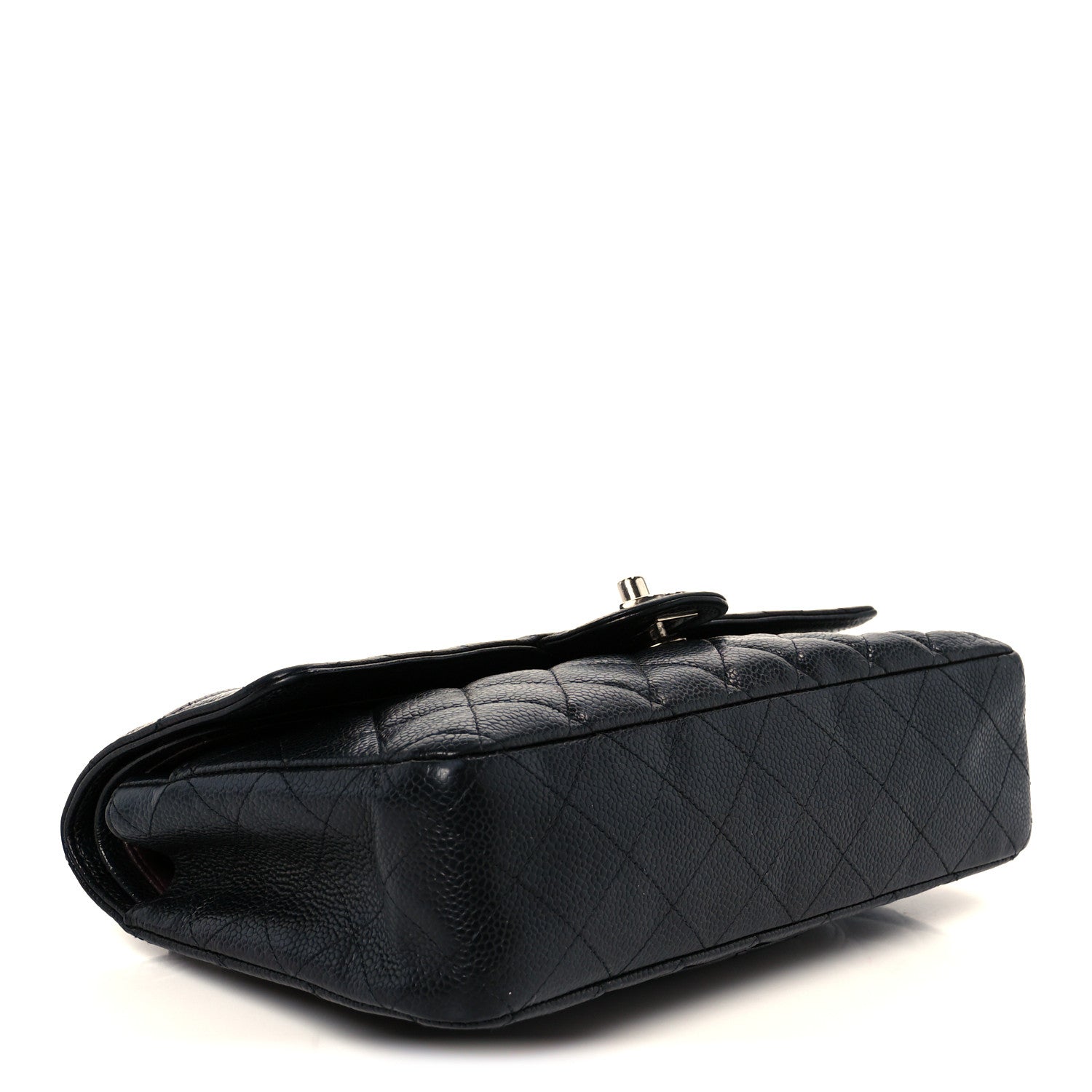 Chanel Caviar Quilted Medium Double Flap Black 4 of 13
