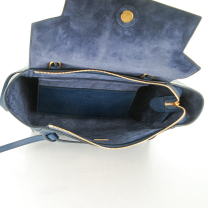 Celine Grained Calfskin Mini Belt Bag Deepsea 5 of 8