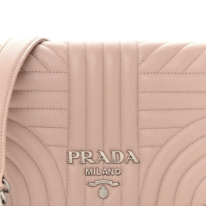 Prada Nappa Impunture Small Diagramme Crossbody Bag Cipria 7 of 13