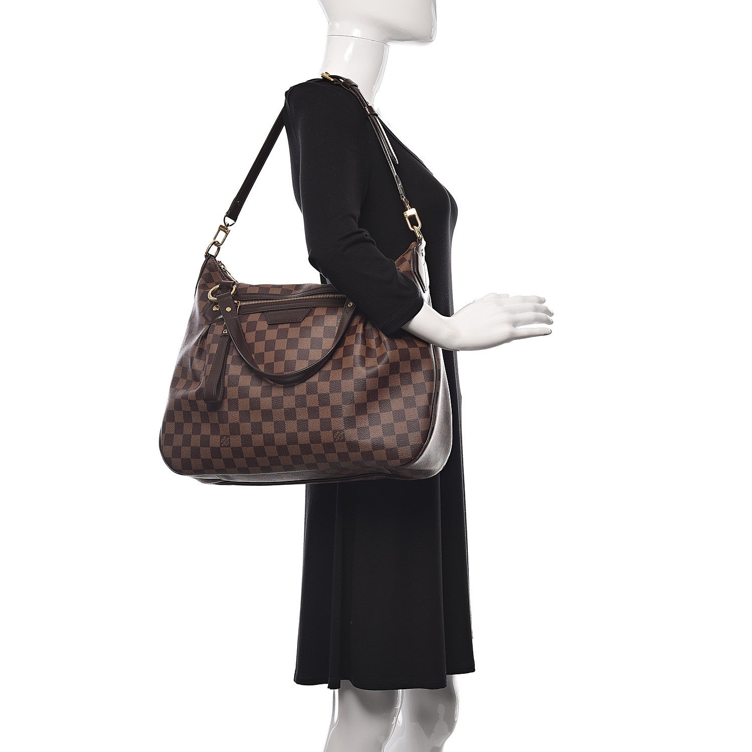 Louis Vuitton Damier Ebene Evora MM 2 of 11