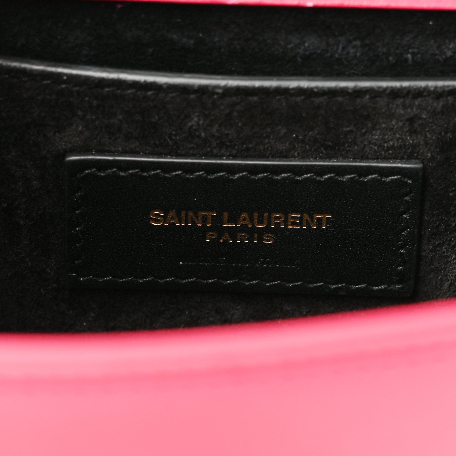 Saint Laurent Calfskin Small Classic Monogram Kate Tassel Satchel Lipstick Fuchsia 6 of 11