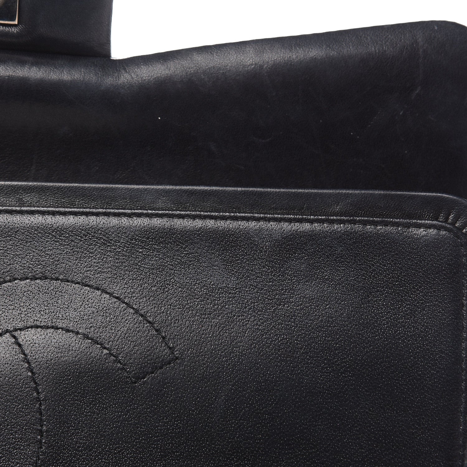 Chanel Patent Quilted Jumbo Double Flap Black 13 of 19