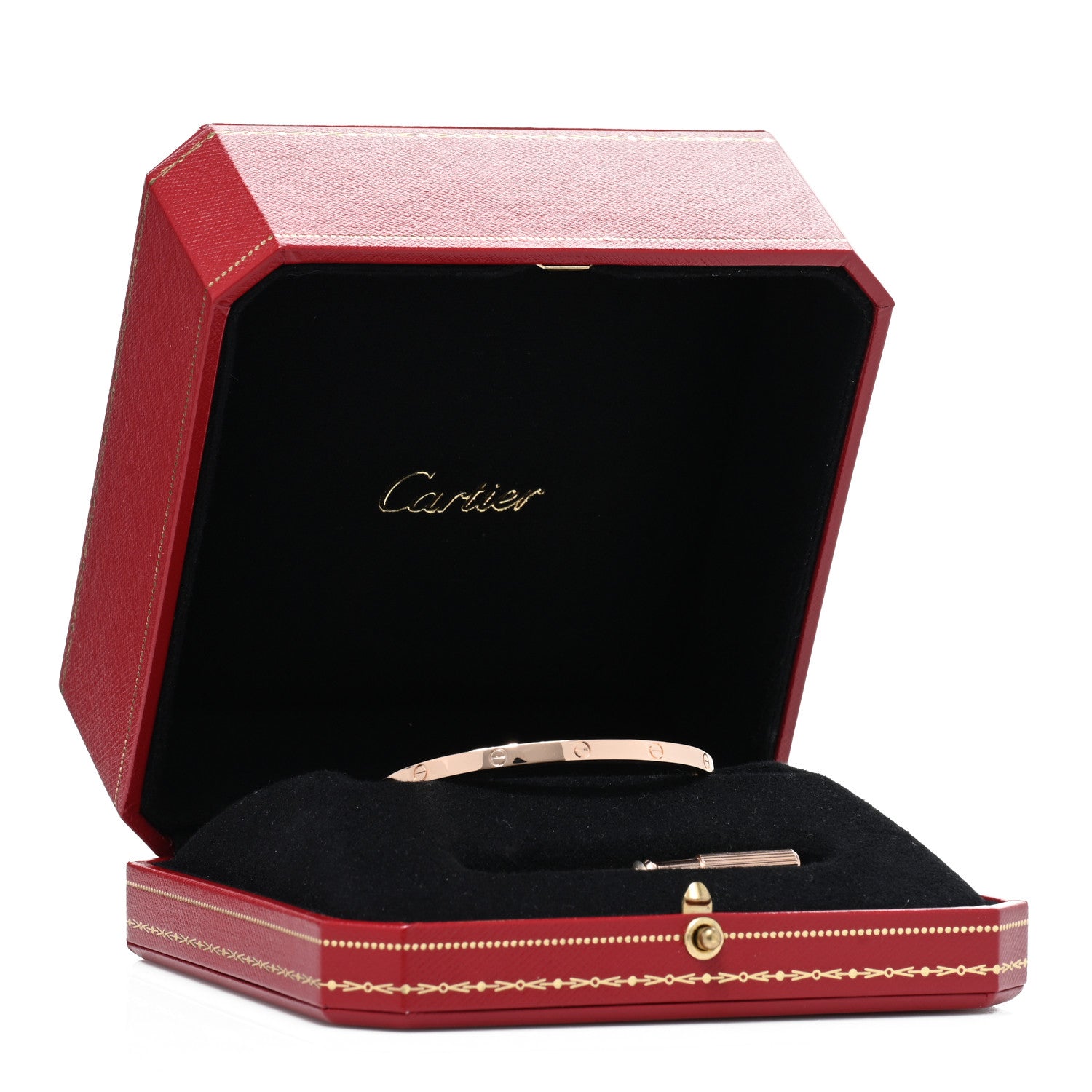 Cartier 18K Pink Gold Small LOVE Bracelet 16 5 of 5