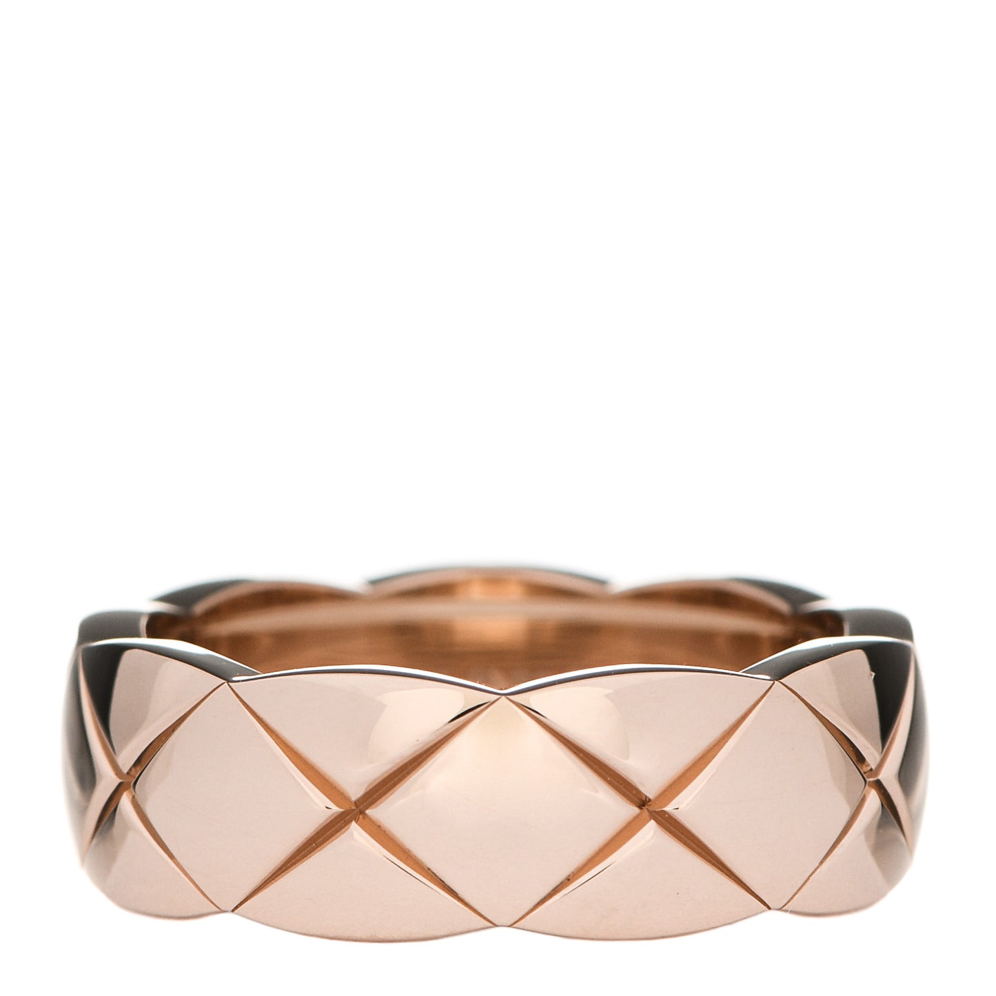 18K Beige Gold Small Coco Crush Ring 54 7