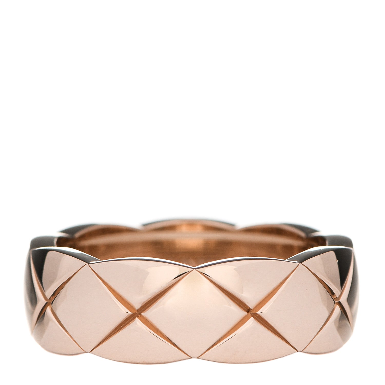 Chanel 18K Beige Gold Small Coco Crush Ring 54 7 1 of 5