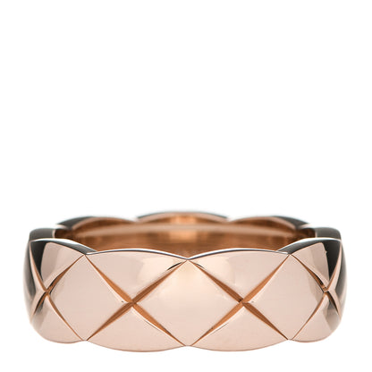Chanel 18K Beige Gold Small Coco Crush Ring 54 7 1 of 5