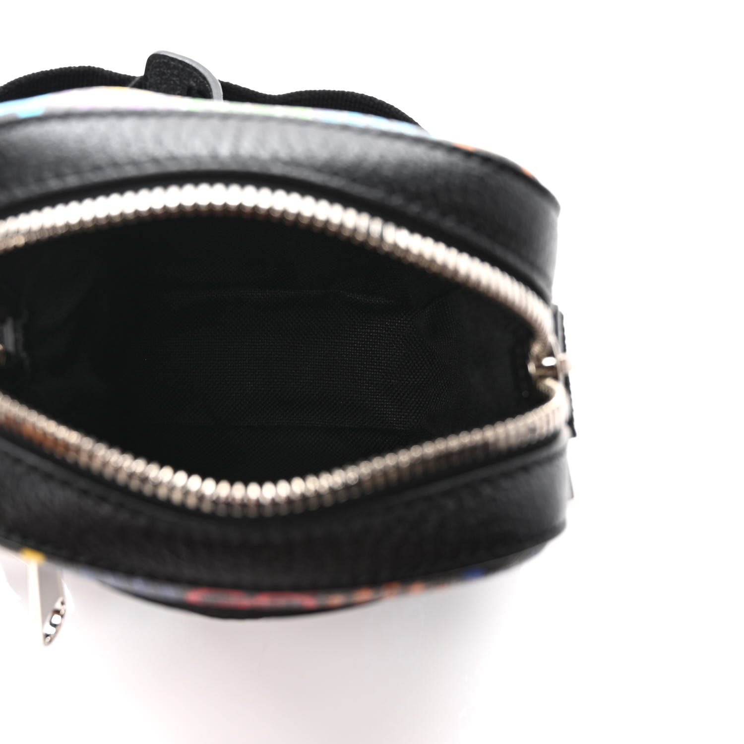 Gucci GG Supreme Monogram Psychedelic Messenger Bag Black 5 of 9