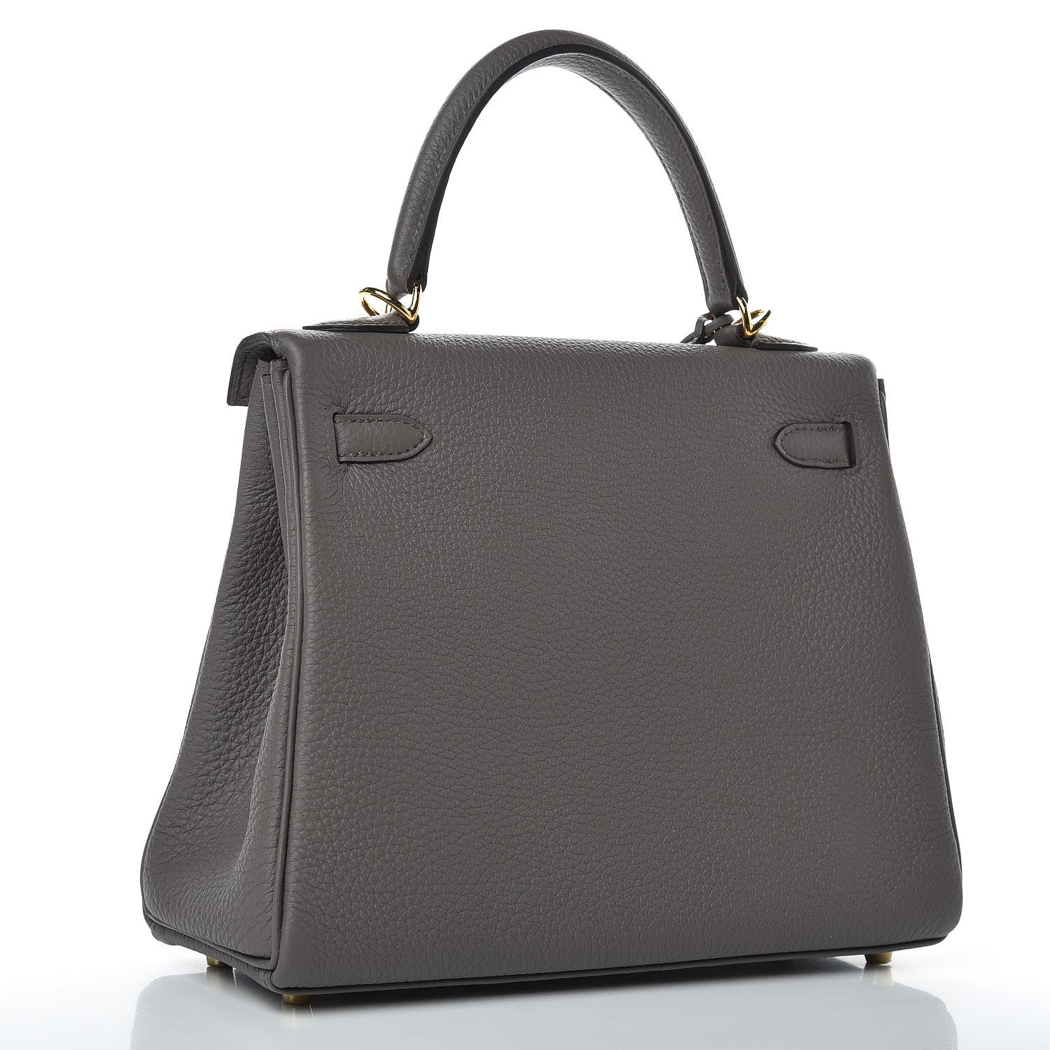 Hermes Togo Kelly Retourne 25 Etain 4 of 32