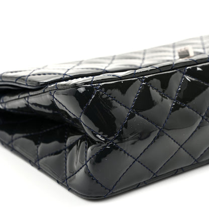 Chanel Patent Quilted 2.55 Reissue 226 Flap Blue 17 of 21