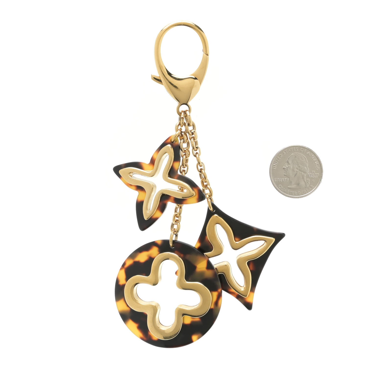 Louis Vuitton Insolence Bag Charm Ecaille 2 of 4