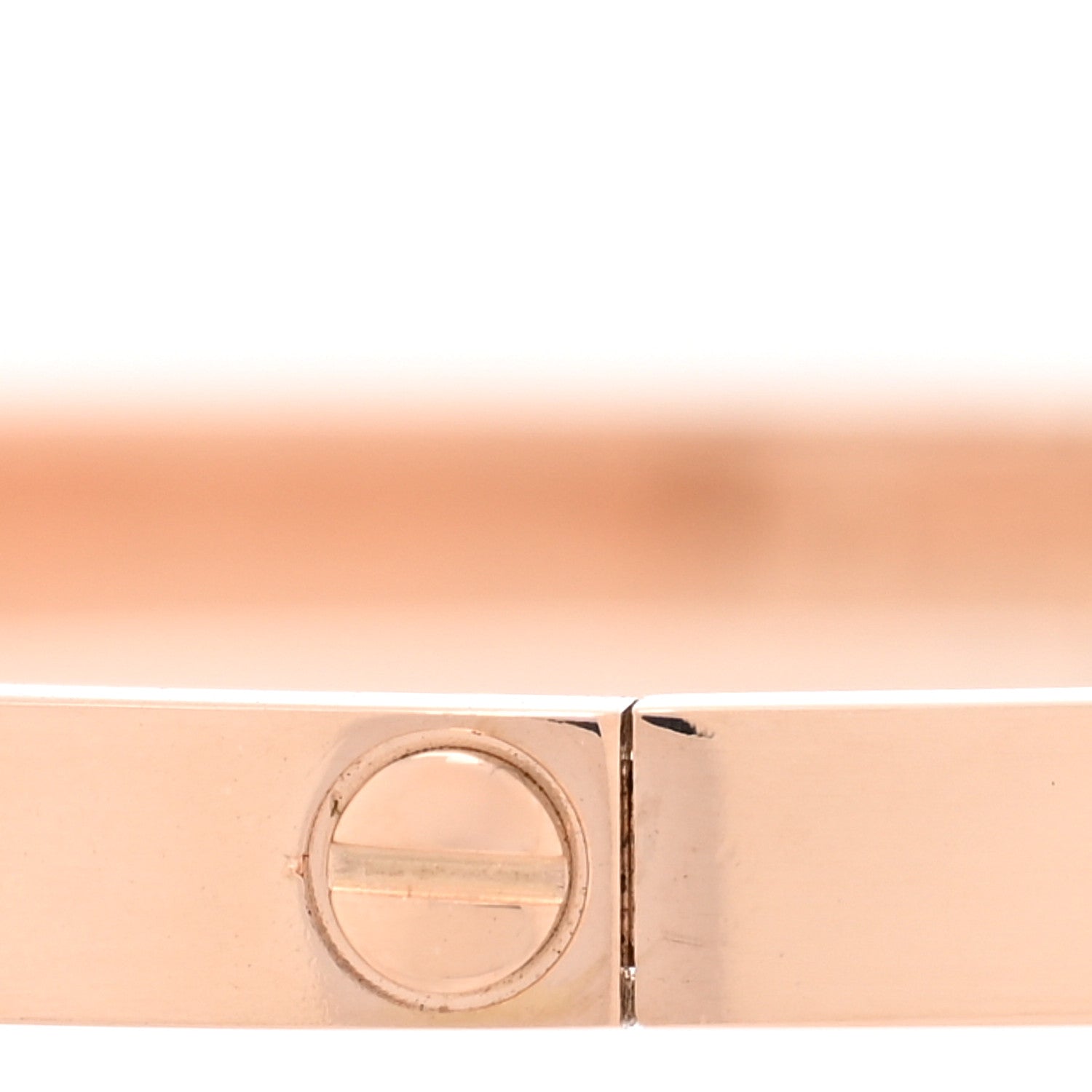 Cartier 18K Pink Gold Small LOVE Bracelet 17 5 of 7