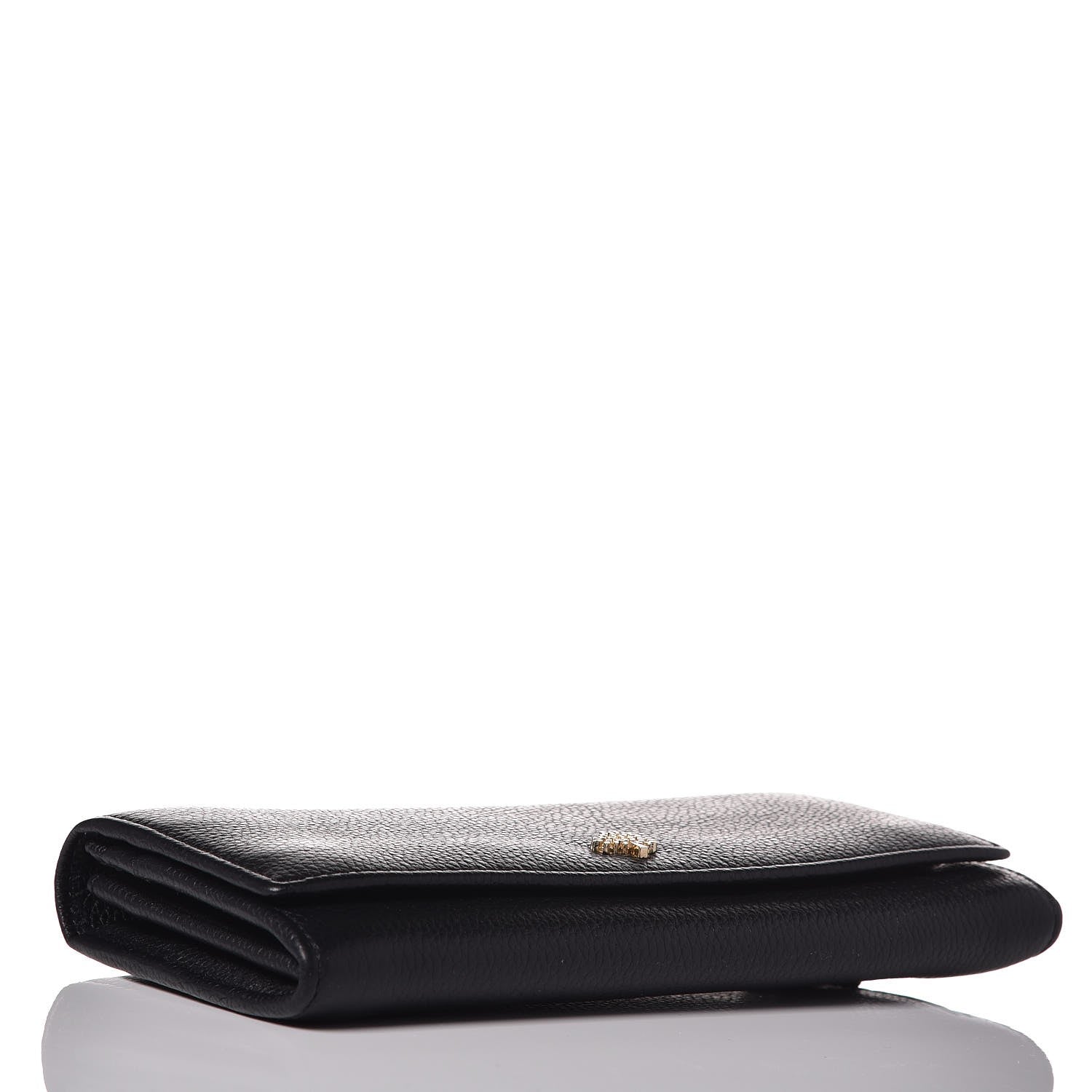 Mulberry Classic Grain Small Tree Continental Wallet Black 4 of 7