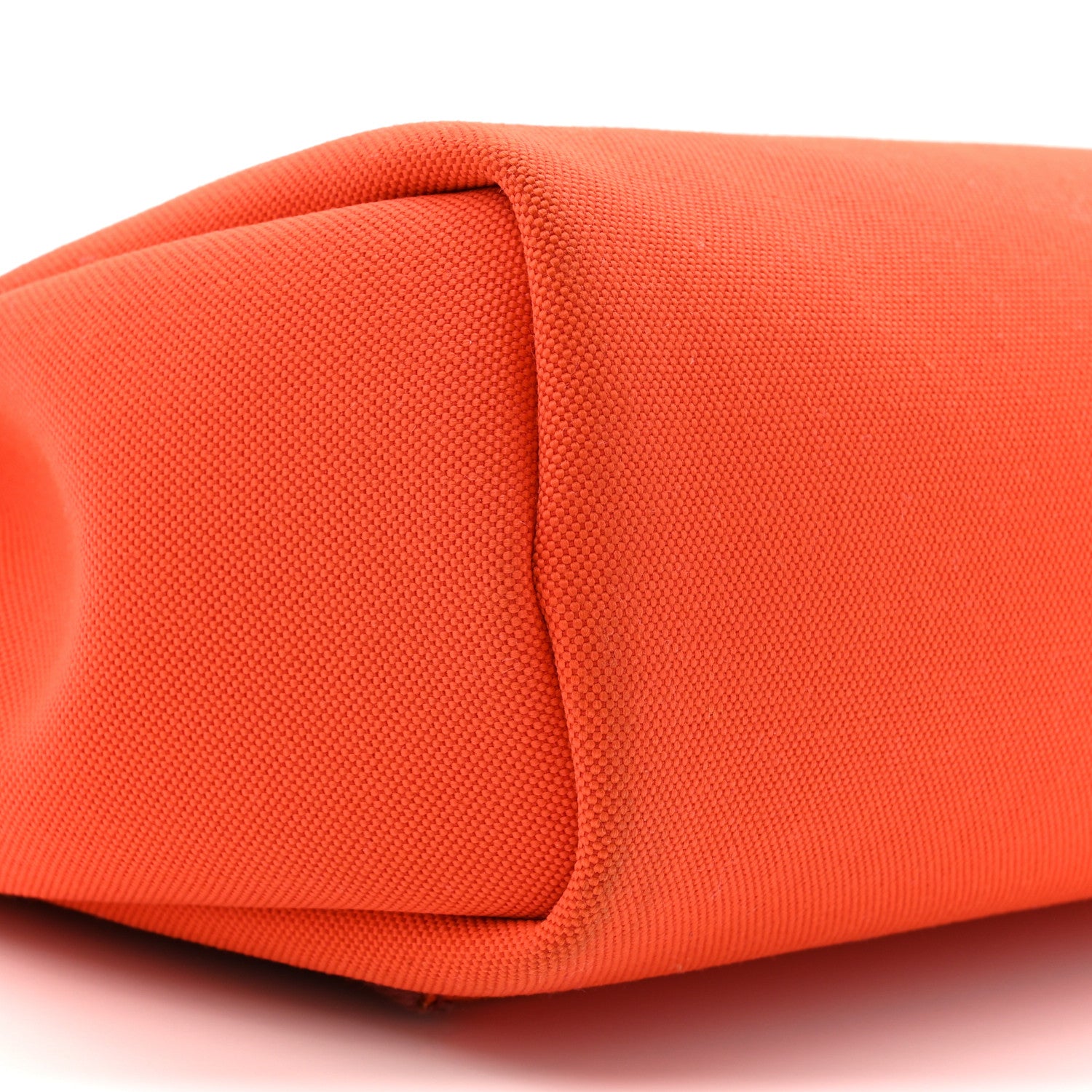 Hermes Vache Hunter Toile Herbag Zip Retourne 31 PM Orange Mecano Rouge H 11 of 15
