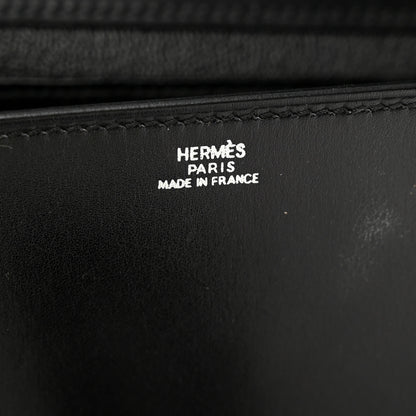 Hermes Box Medor 23 Clutch Black 6 of 8