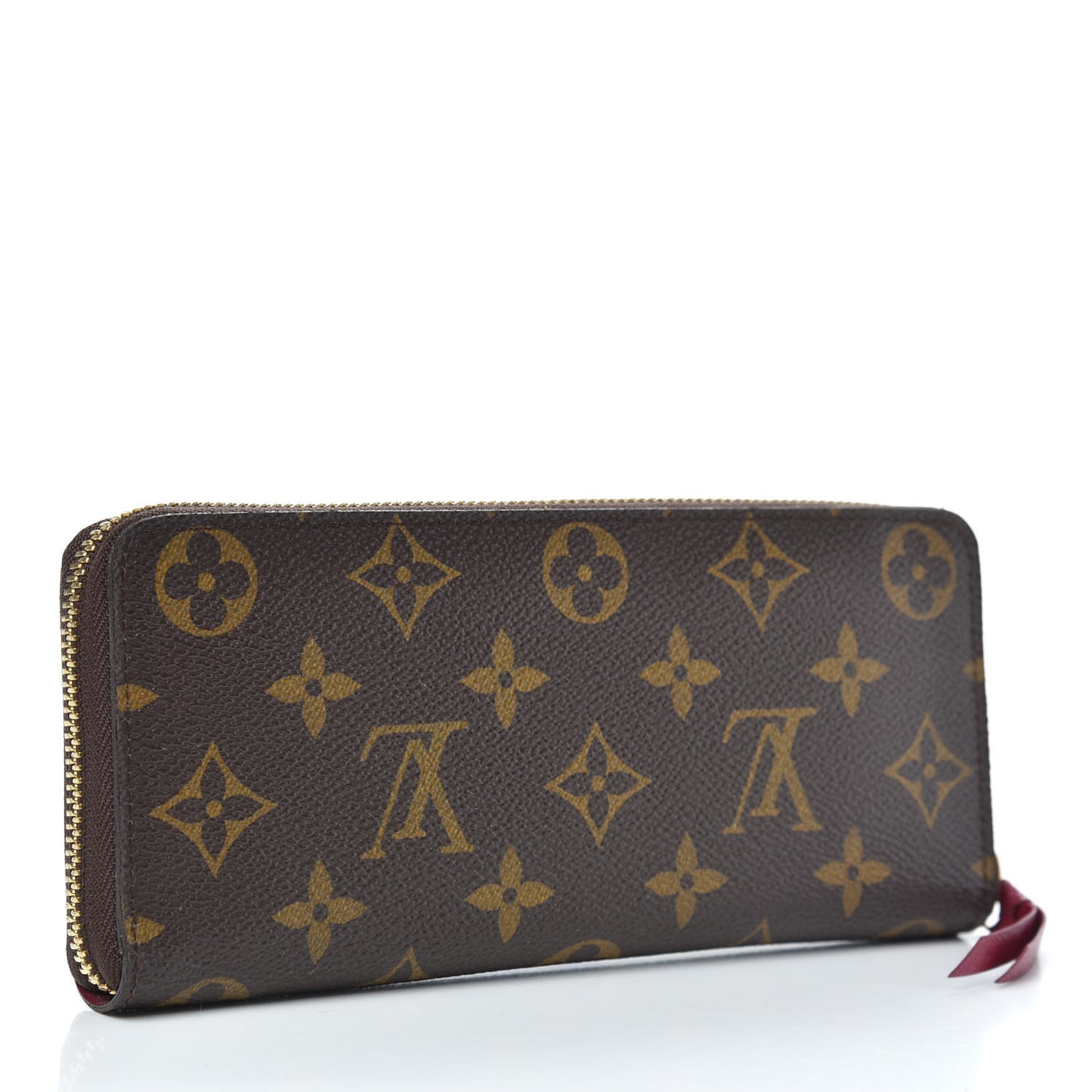 Monogram Clemence Wallet Fuchsia
