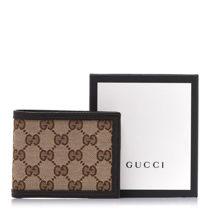 Gucci Monogram Bi-Fold Wallet Dark Brown 8 of 8