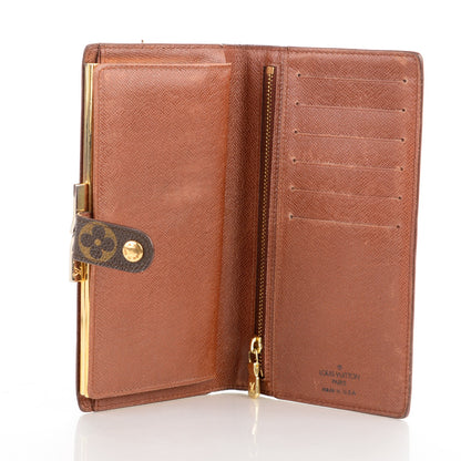 Louis Vuitton Monogram Continental French Purse Wallet 5 of 7