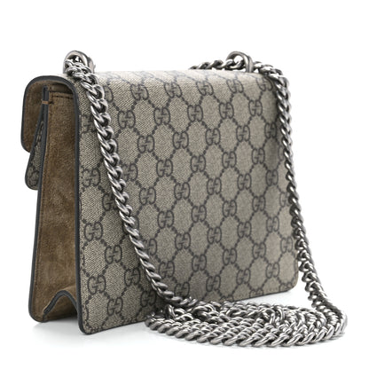 Gucci GG Supreme Monogram Mini Dionysus Shoulder Bag Taupe 3 of 12