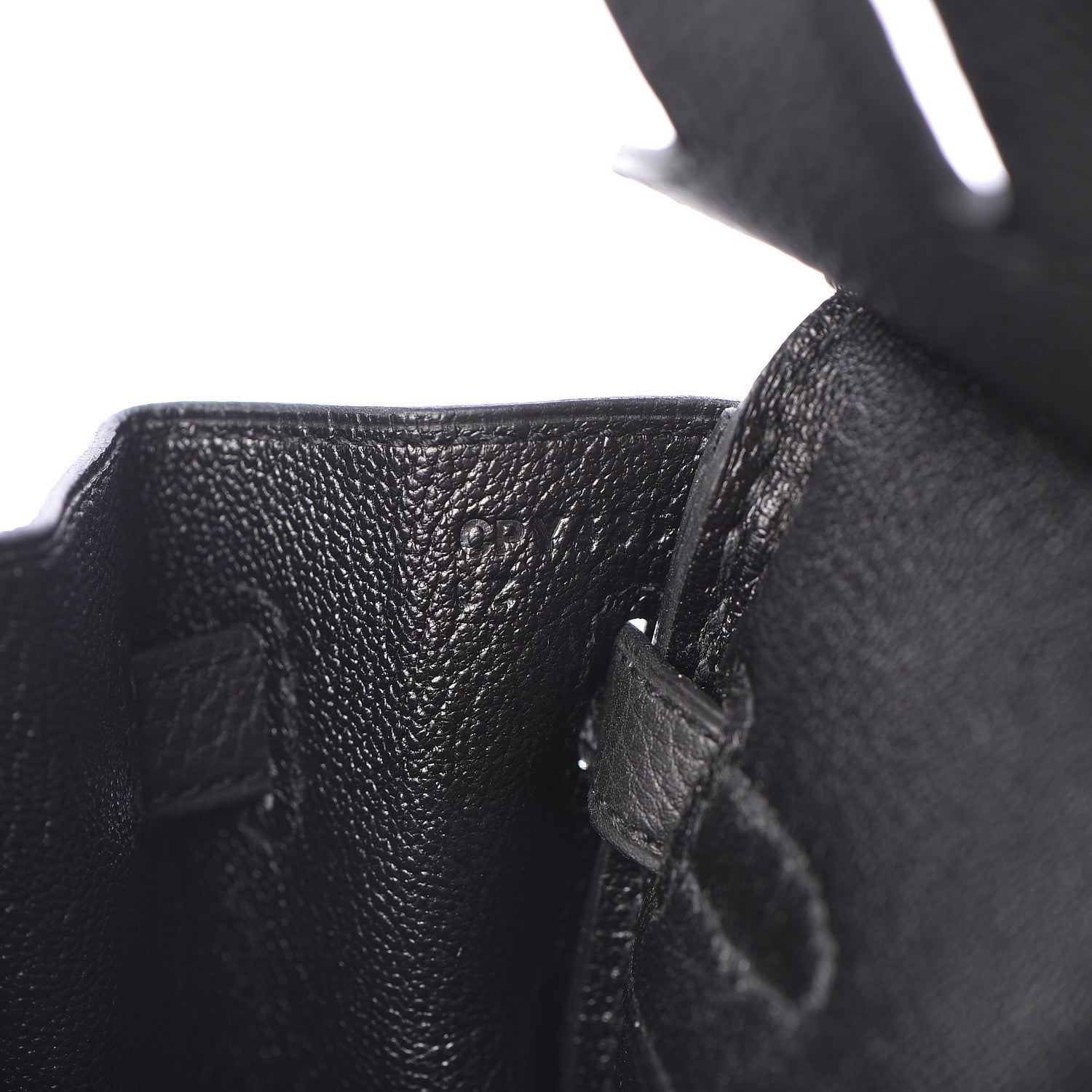 Hermes Togo Birkin 25 Black 12 of 34