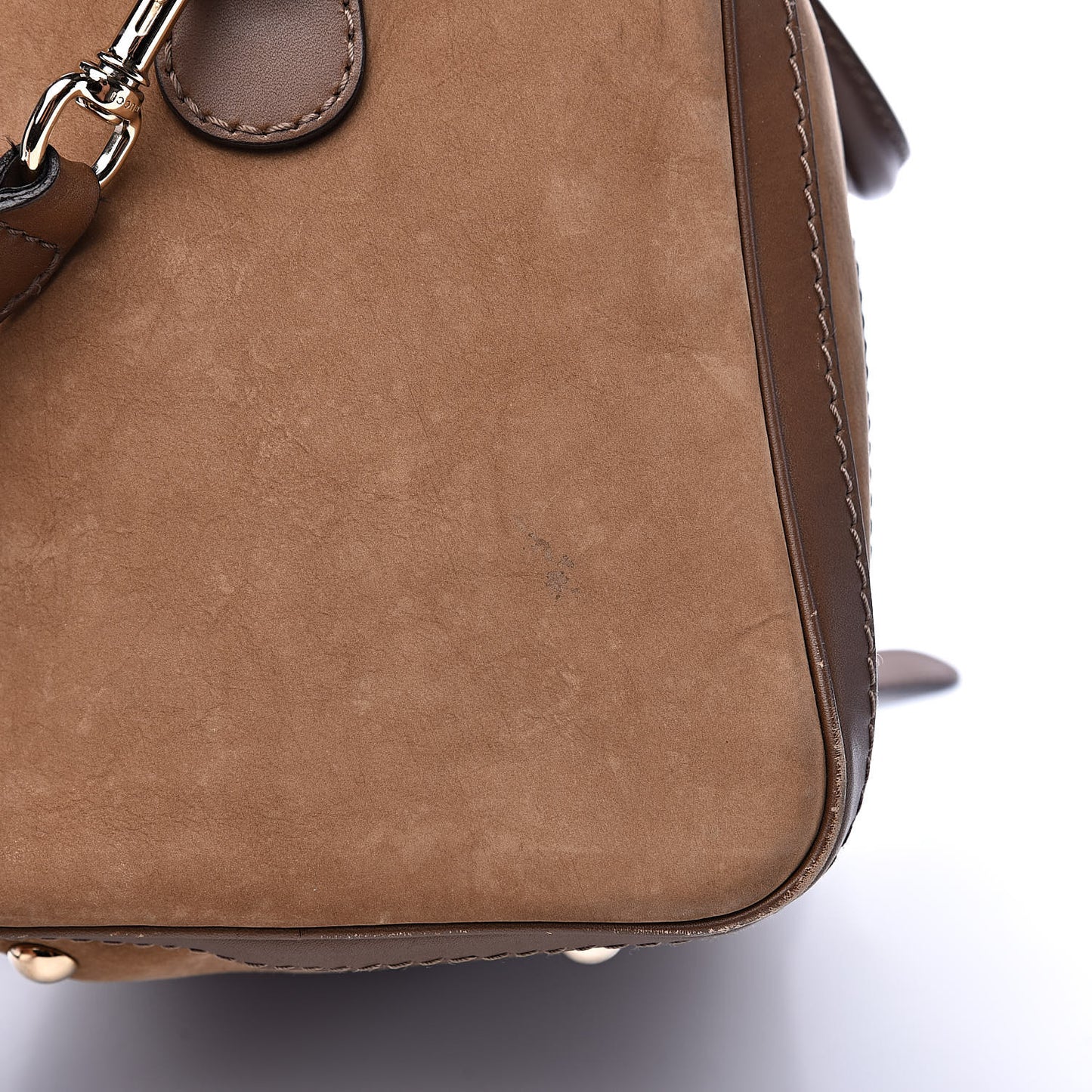 Suede Web Medium Boston Beige