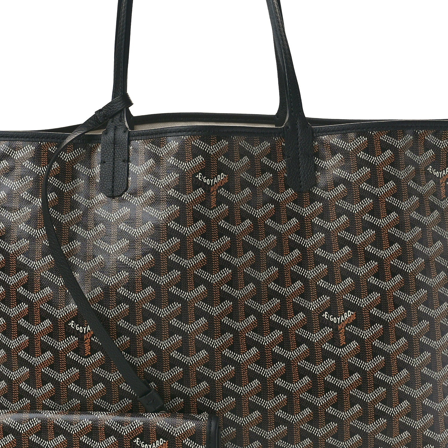 Goyard Goyardine Saint Louis PM Black 8 of 10