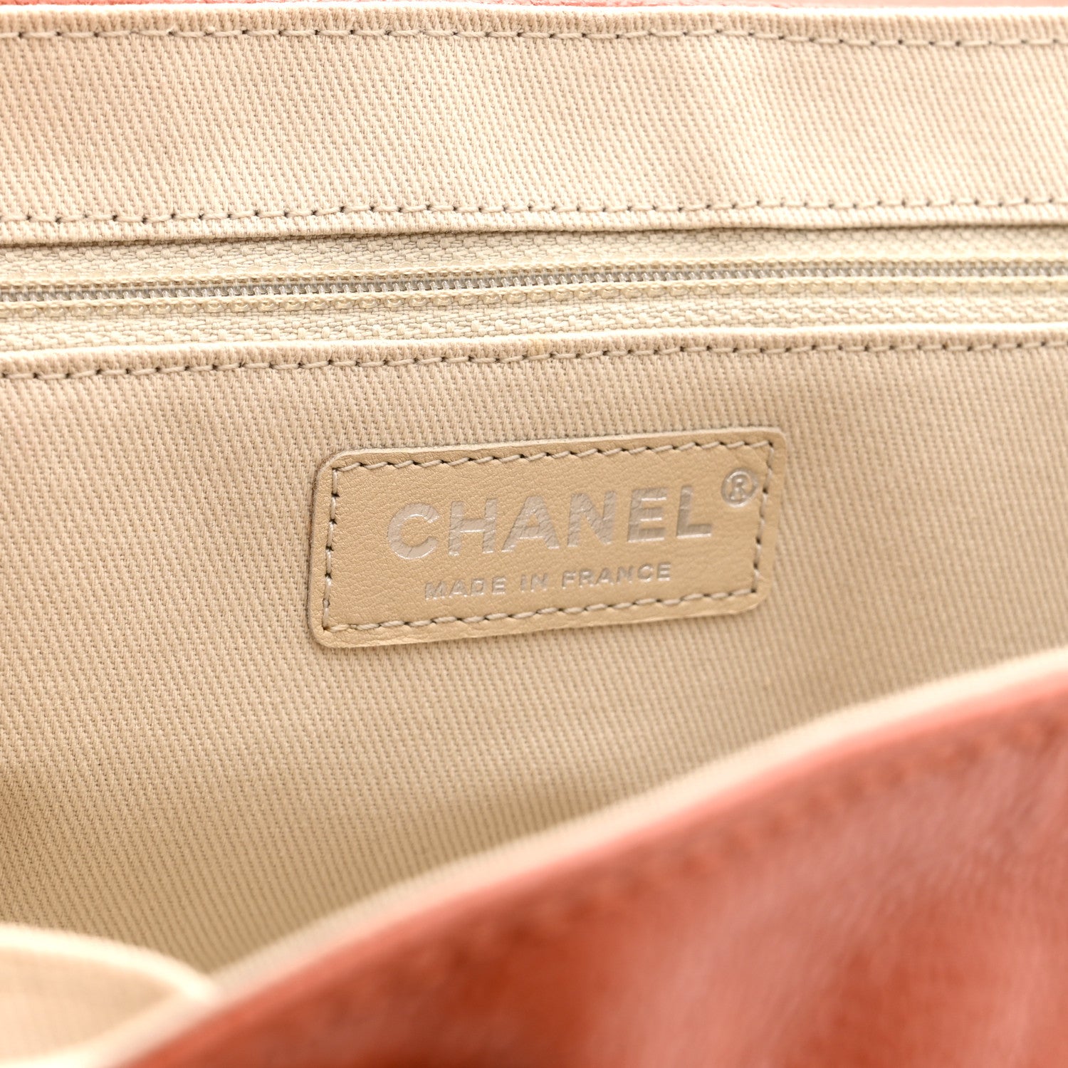 Chanel Caviar Half Moon Large Flap Pink 6 of 10