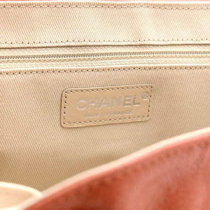 Chanel Caviar Half Moon Large Flap Pink 6 of 10