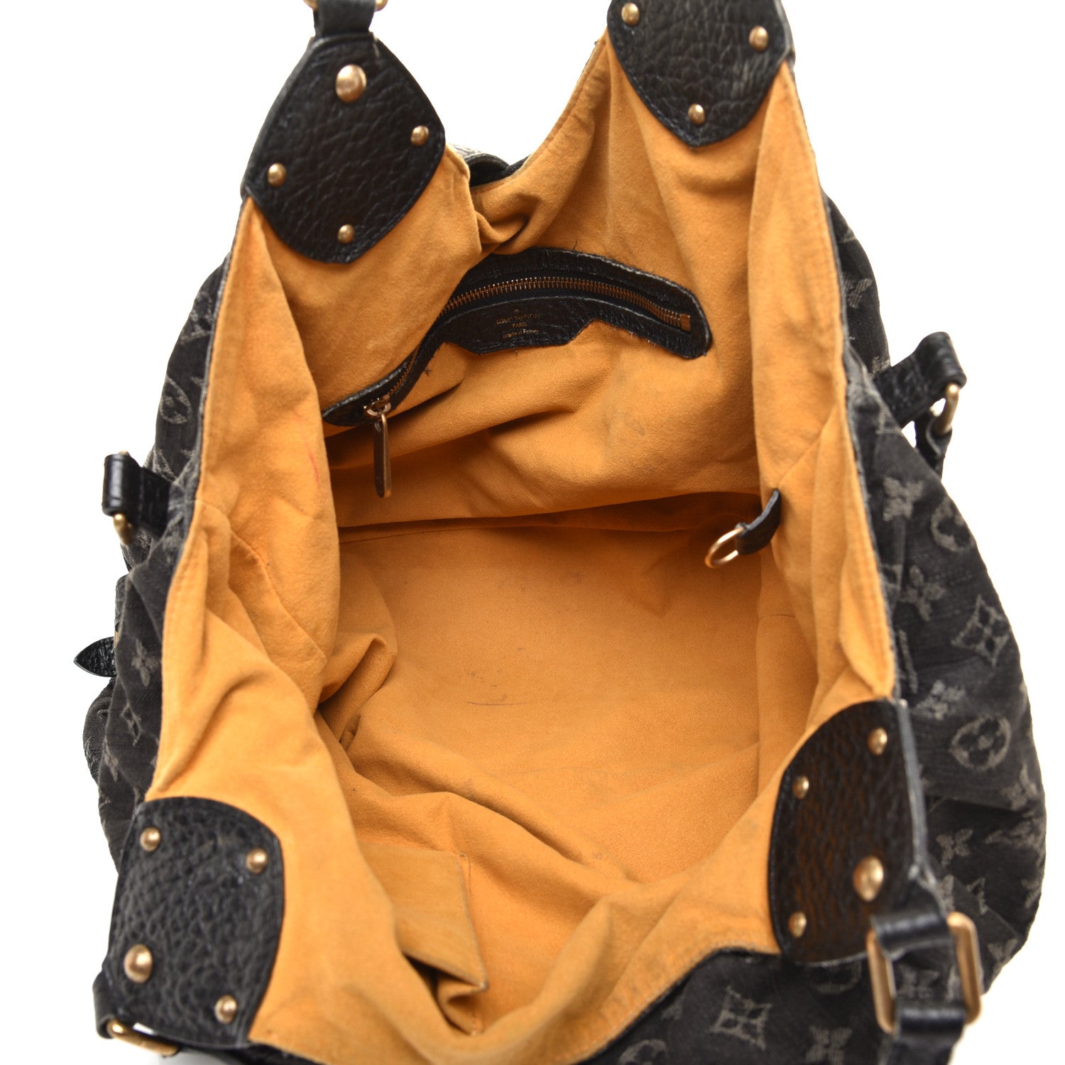 Louis Vuitton Denim Mahina XL Black 5 of 10