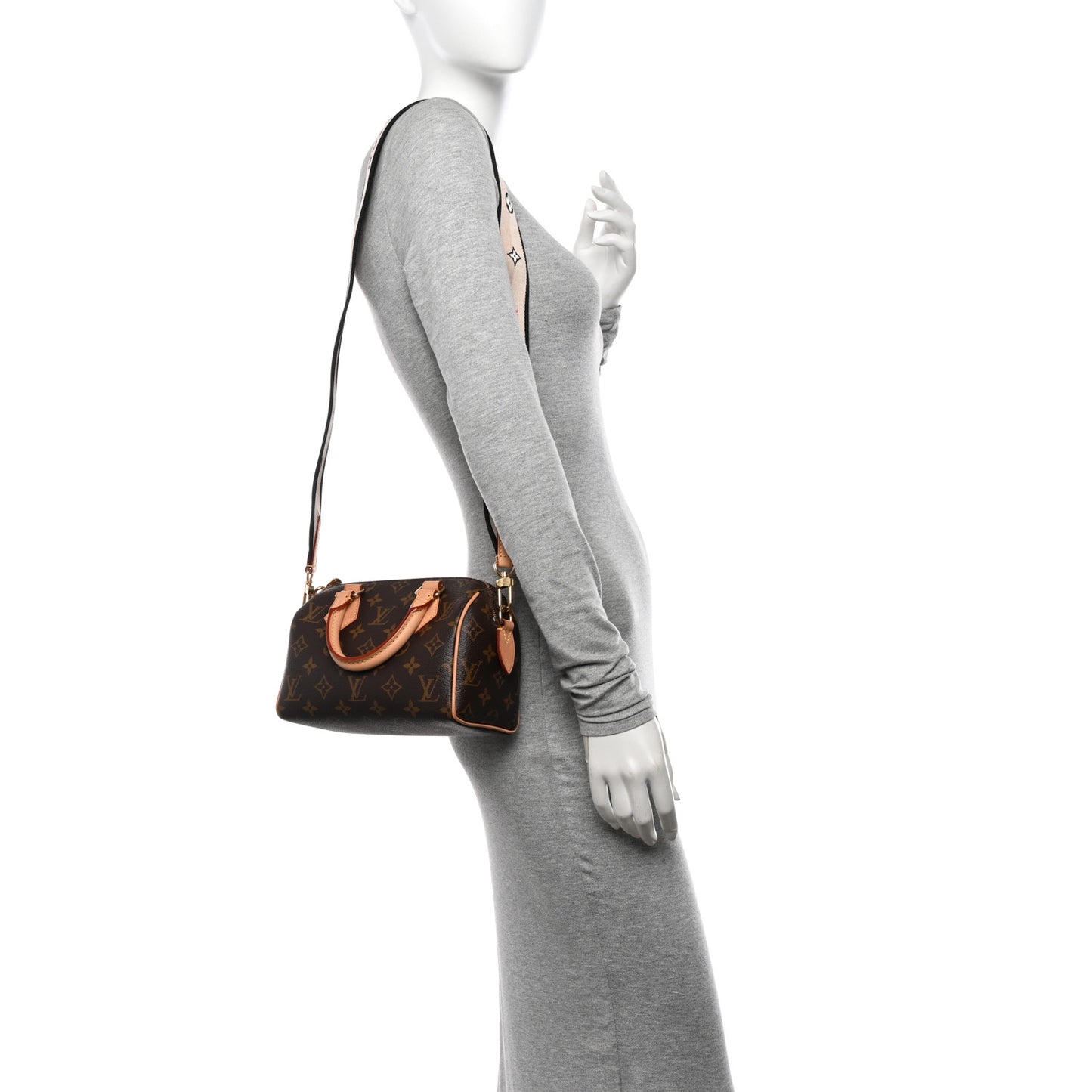 Monogram Speedy Bandouliere 20 Black