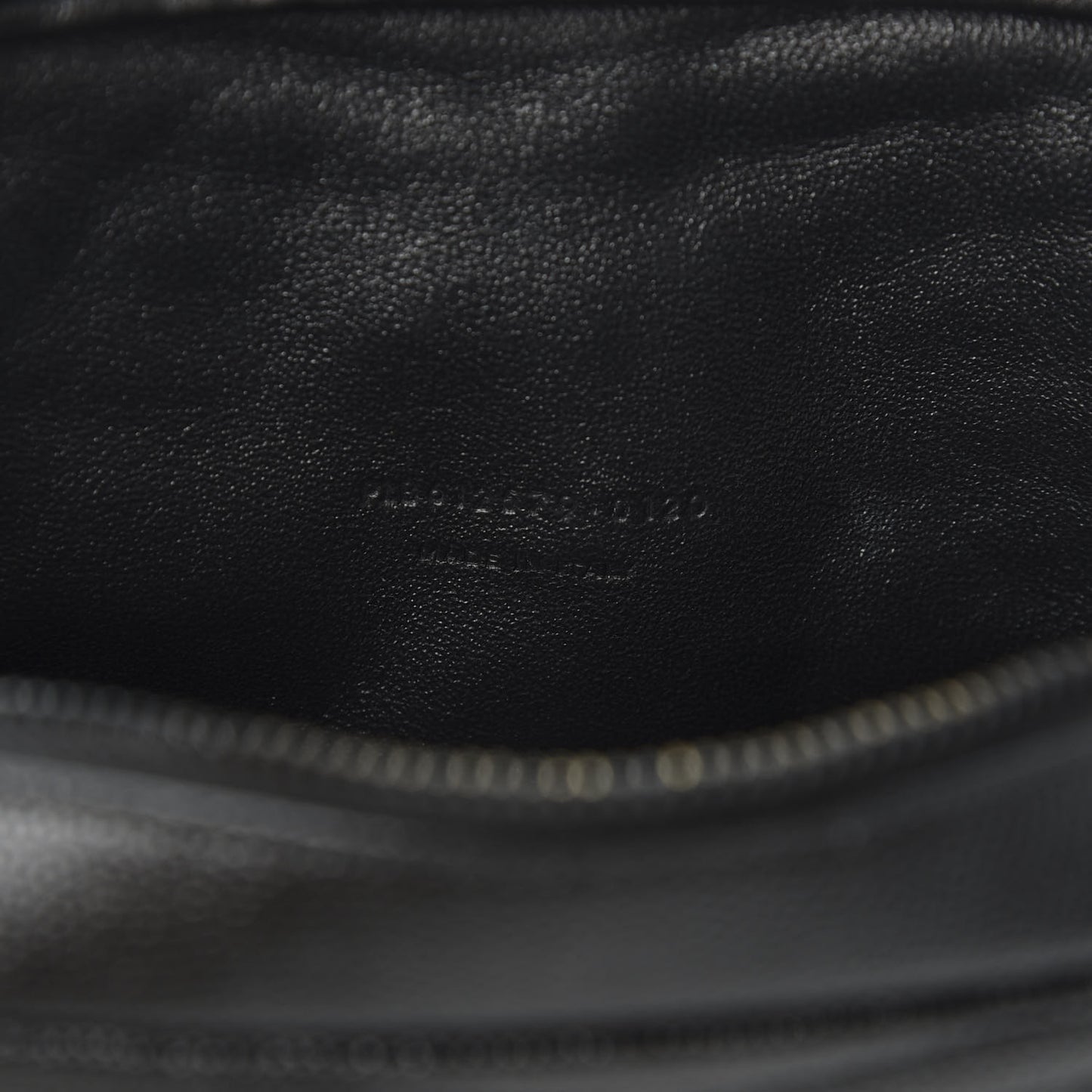Grain De Poudre Matelasse Monogram Mini Lou Camera Bag Black