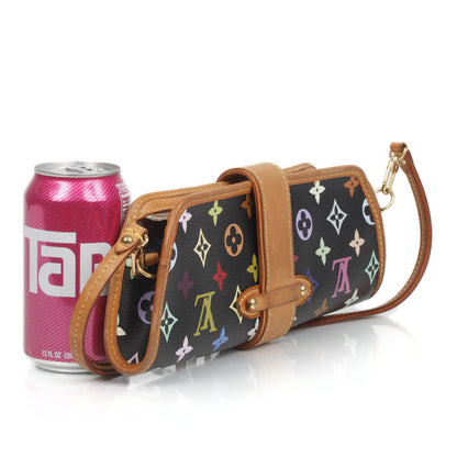 Louis Vuitton Monogram Multicolor Shirley Black 2 of 10