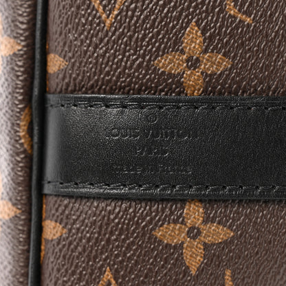 Louis Vuitton Monogram Macassar Keepall Bandouliere 45 5 of 11