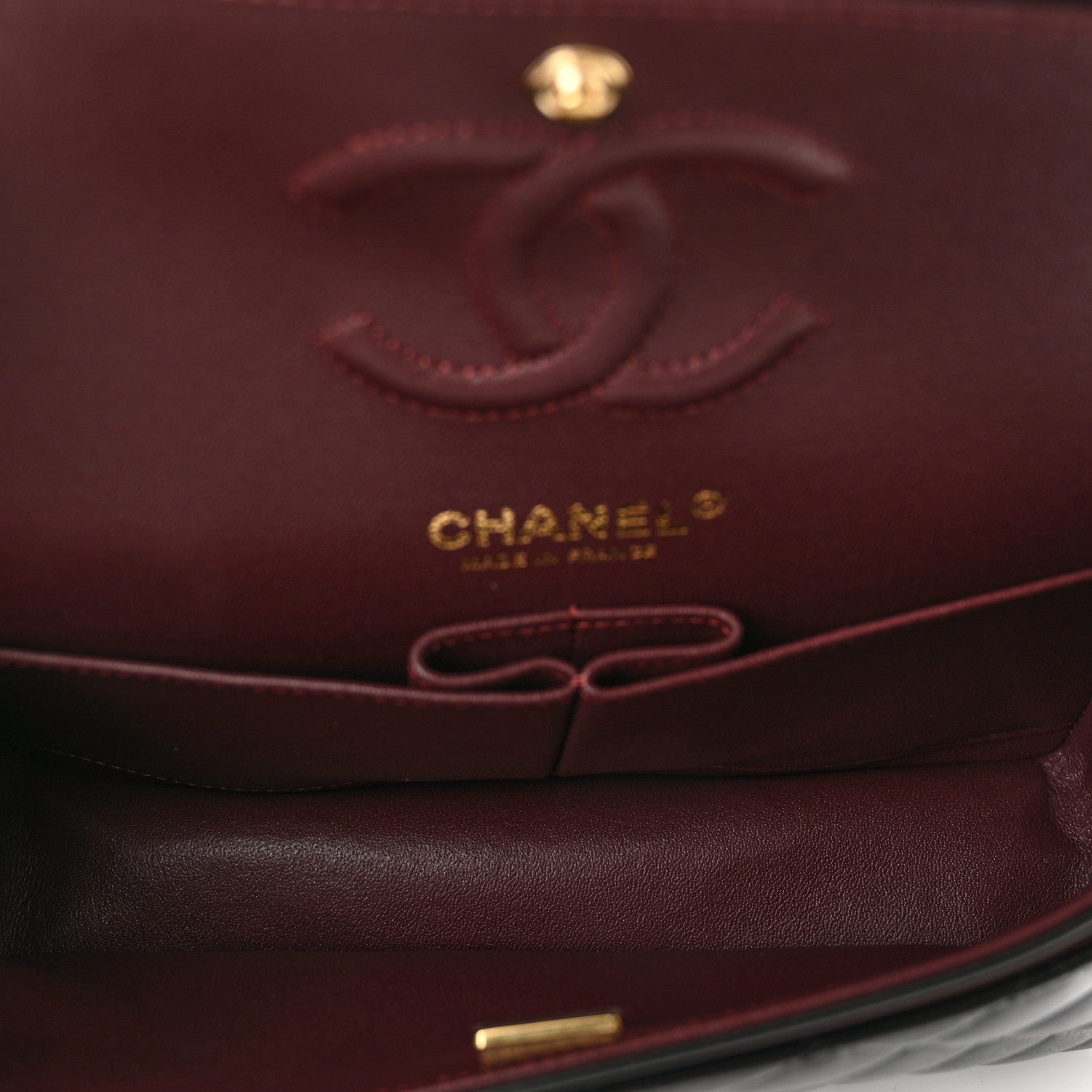 Chanel Lambskin Quilted Small Double Flap Black 5 of 10