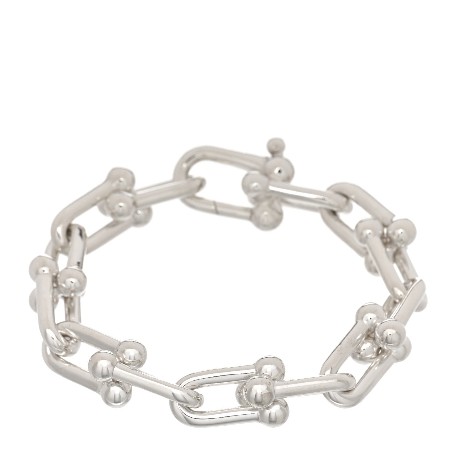 Tiffany Sterling Silver Large HardWear Link Bracelet 1 of 4