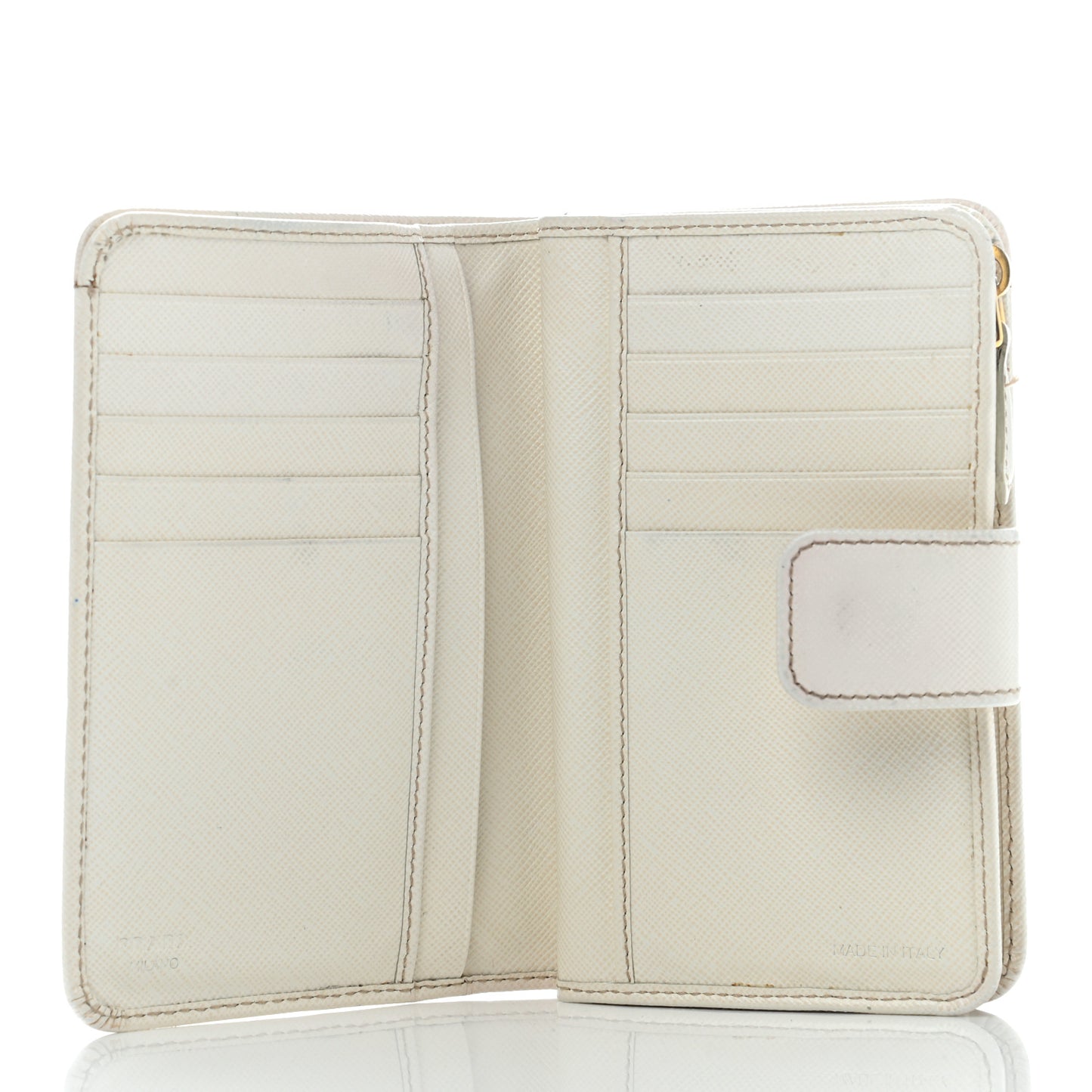 Saffiano Metal Compact Wallet Talco