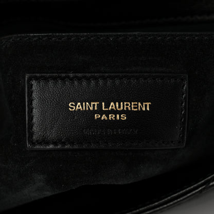 Saint Laurent Lambskin Quilted Le 57 Diamond Shoulder Bag Black 6 of 12