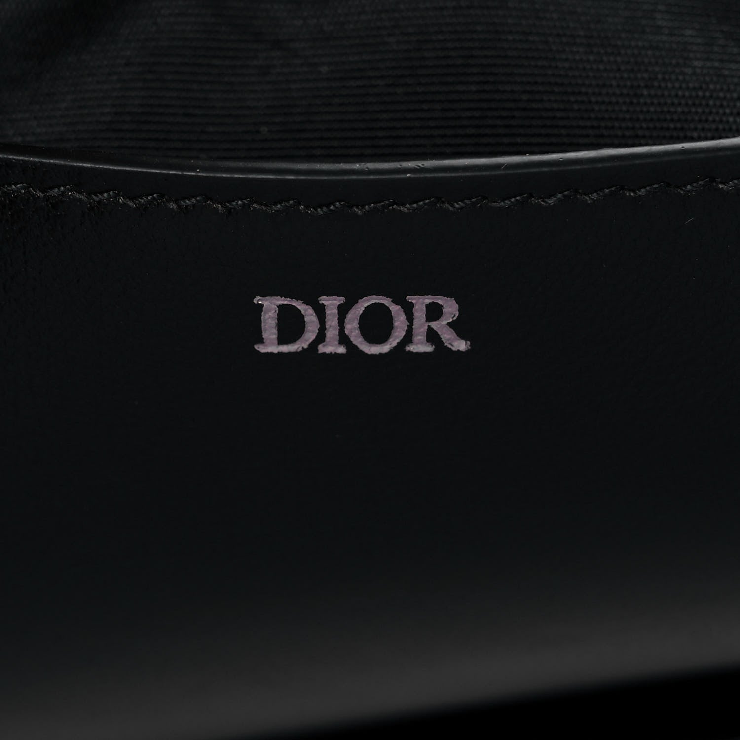 Christian Dior Oblique A4 Flat Pouch Clutch Blue 6 of 10