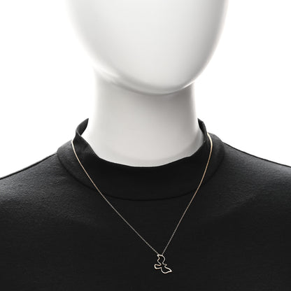 Tiffany 18K Rose Gold Paloma Picasso Dove Pendant Necklace 2 of 4