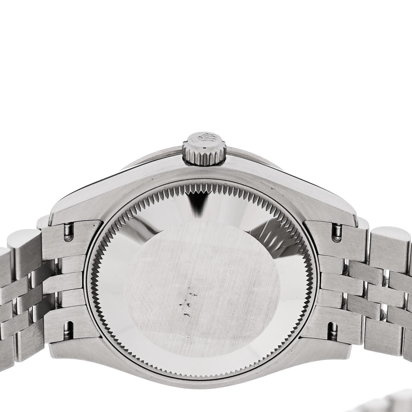 Stainless Steel 18K White Gold Diamond Bezel 31mm Oyster Perpetual Datejust Watch Silver 278384RBR