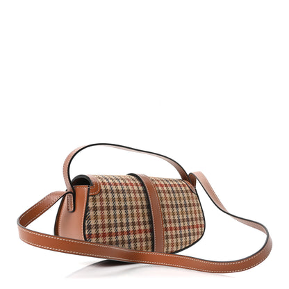 Celine Tweed Calfskin Tabou Clutch on Strap Multicolor 3 of 10