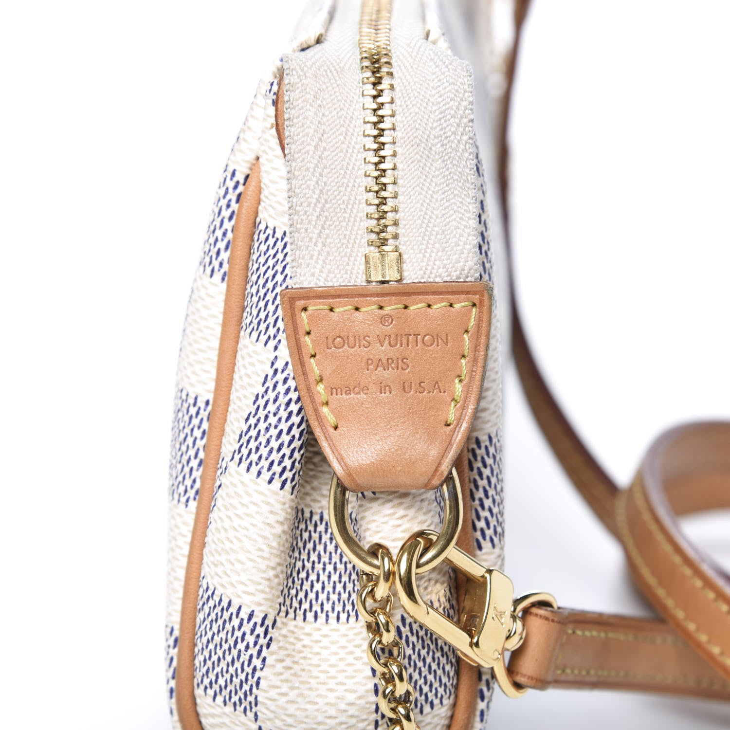 Louis Vuitton Damier Azur Eva Clutch 8 of 10