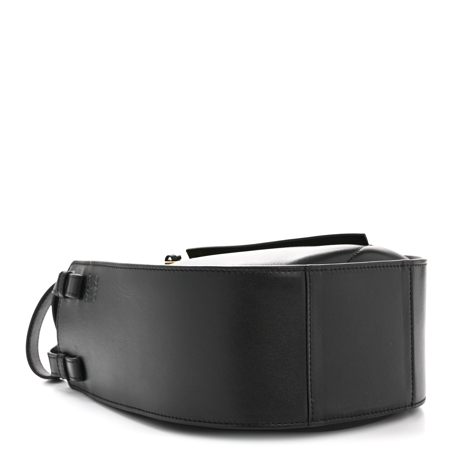 Loewe Calfskin Hammock Slice Bag Black 4 of 10